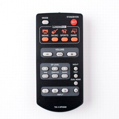 TSS-15 Daljinski upravljač za YAMAHA sustav kućnog kina Pojačalo WF50580 TSS-20 WN82710 WF50580 Kontroler Izravna upotreba