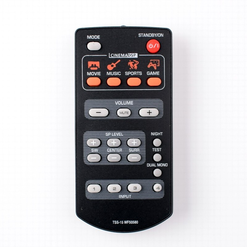 TSS-15 Daljinski upravljač za YAMAHA sustav kućnog kina Pojačalo WF50580 TSS-20 WN82710 WF50580 Kontroler Izravna upotreba