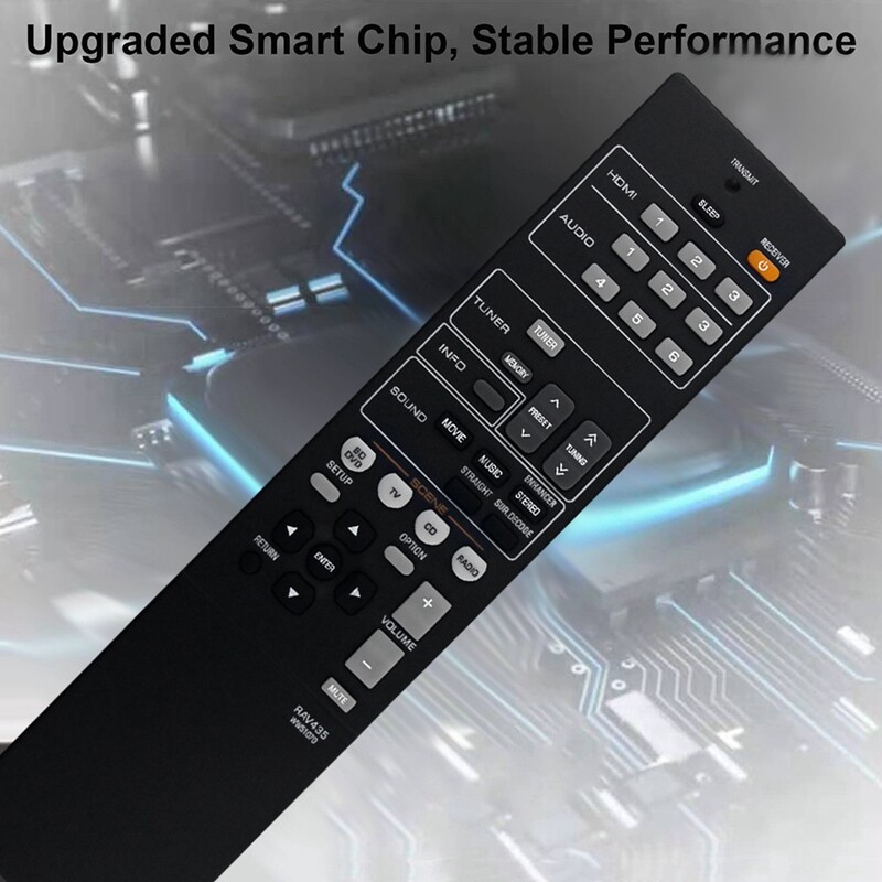 RAV435 WW51070 Daljinski za Yamaha kućno kino audio/video prijemnik HTR-2064 YHT-196 HTR2064SZ NS-B20 NS-C20 NS-SWP20