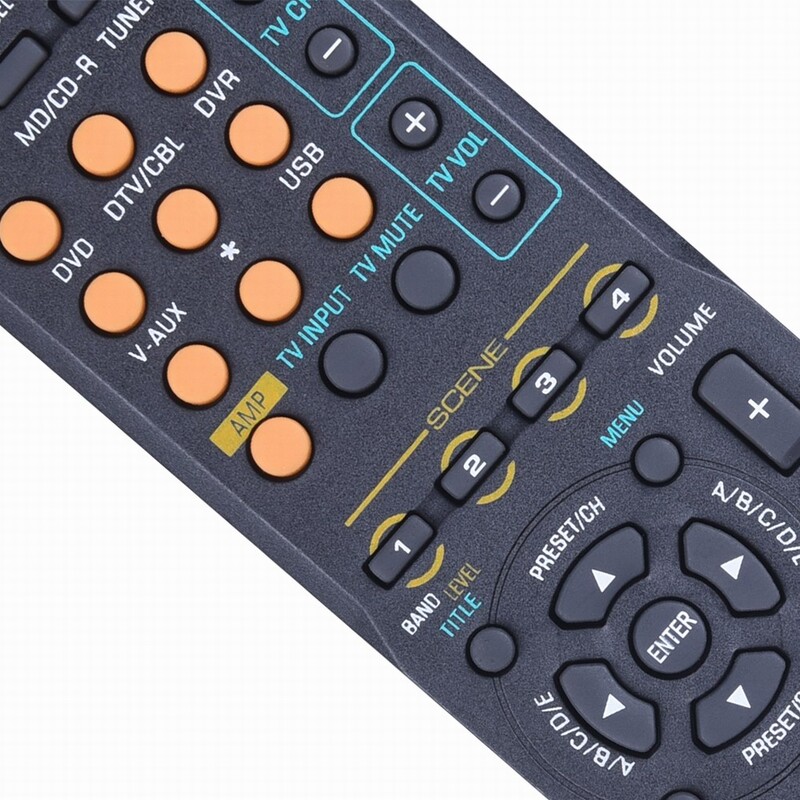 Universaalne kaugjuhtimispult Yamaha RAV315 RX-V363 RAV312 RAV282 RX-V450 RX-V461 RX-V463 RX-V561 RAV311 helikontrolleri jaoks