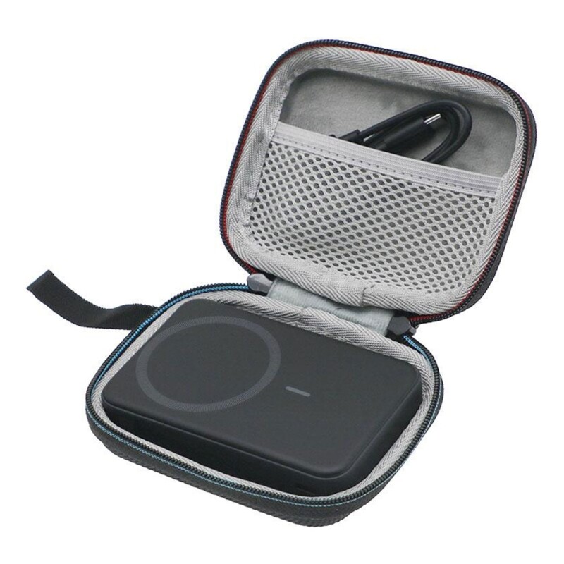 Prijenosna torba za pohranu za Anker 15W Power Bank EVA tvrda torbica za nošenje otporna na udarce, prašinu i vodootporna zaštitna torba
