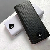 8x18650 skaitmeninis ekranas Power Bank Battery Box Nešiojamas „pasidaryk pats“ rinkinys mobiliojo akumuliatoriaus įkroviklio dėžutė mobiliojo telefono įkroviklio korpusas, skirtas „iPhone“