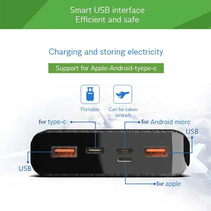 8x18650 skaitmeninis ekranas Power Bank Battery Box Nešiojamas „pasidaryk pats“ rinkinys mobiliojo akumuliatoriaus įkroviklio dėžutė mobiliojo telefono įkroviklio korpusas, skirtas „iPhone“