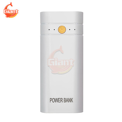 2X 18650 akumuliatoriaus įkroviklio dėklas USB maitinimo bloko dėklo rinkinys „pasidaryk pats“ greito įkrovimo maitinimo bloko korpuso dėklo dėžutė Nešiojama įkrovimo laikymo dėžutė