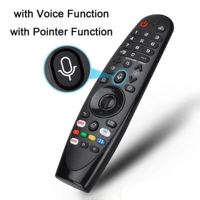 LG Magic nuotolinio valdymo pulto MR-20GA AKB75855501 su žymeklio balso funkcija pakeitimas, skirtas LG Smart TV Rx WX serijos valdikliui