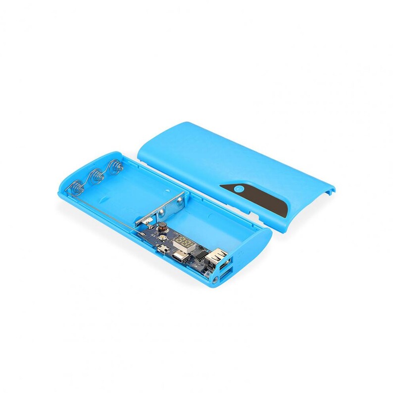 „Power Bank“ dėklas Naudingas LED skaitmeninis ekranas Telefonas „Power Bank“ 5 sekcijų 18650 telefono „Power Bank Shell“ namų tiekimas