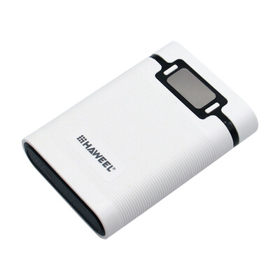 DIY 4 x 18650 Battery (Δεν Περιλαμβάνεται) 10000mAh Power Bank Shell Box με 2 x έξοδο USB & οθόνη για όλα τα smartphone