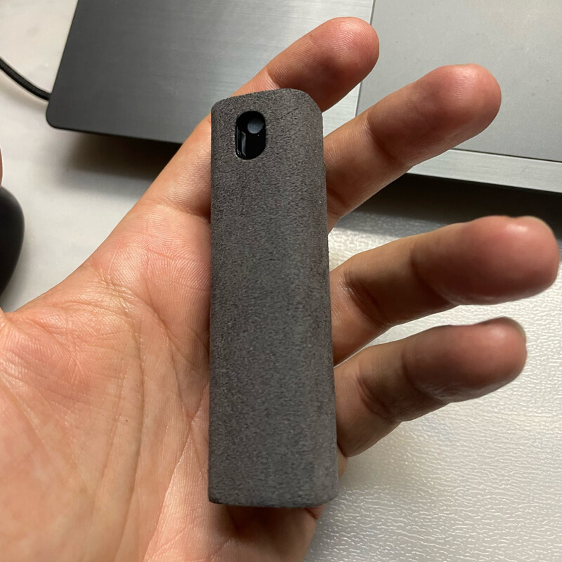 2-ühes telefoniekraani puhastusvahend pihustatav arvuti mobiiltelefoni ekraani tolmueemaldusvahend mikrokiudlapp iPhone`i jaoks Apple Polish