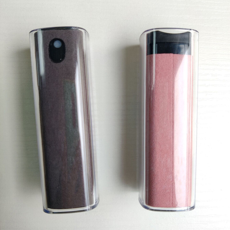 2-ühes telefoniekraani puhastusvahend pihustatav arvuti mobiiltelefoni ekraani tolmueemaldusvahend mikrokiudlapp iPhone`i jaoks Apple Polish