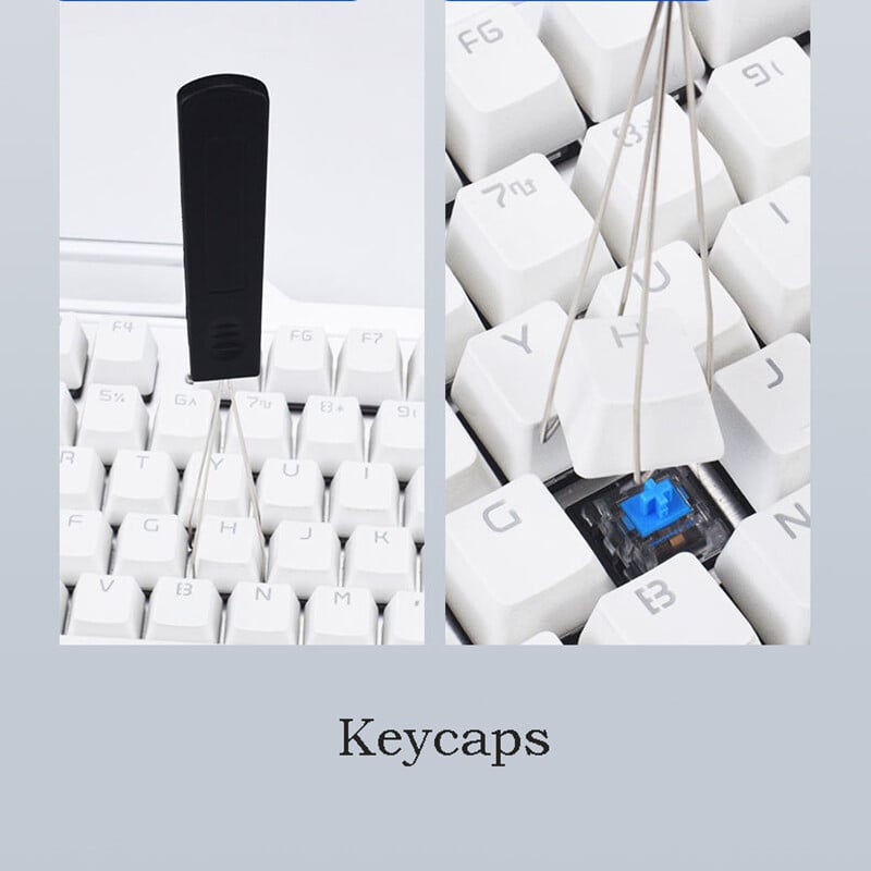 Mehaaniline klaviatuuri klahvikorgi tõmbaja Vahetage puhastustööriist Võtmevõlli eemaldaja Pintsetid Õhku puhuv klaviatuuri nupu väljatõmbeseade