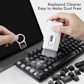 8 In1 Electronic Cleaner Kit Screen Cleaner Πολυλειτουργική βούρτσα καθαρισμού για ακουστικά Πληκτρολόγιο Φορητός υπολογιστής οθόνη υπολογιστή