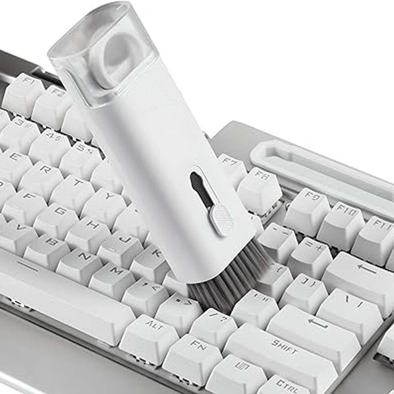 7-ühes mobiiltelefoni puhastusharja komplekt Kõrvaklappide puhastuspliiats peakomplekti jaoks iPad iPhone Arvutipuhastustööriistad Klahvikorgi tõmmitsa komplekt