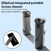 2-ühes ekraanipuhastaja pihustuspudel mobiiltelefoni tahvelarvuti arvuti ekraani puhastuslapid iPhone iPadile Samsung Xiaomi Huawei