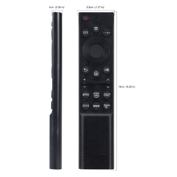 Universal τηλεχειριστήριο υπερύθρων για Samsung Smart tv, Remote Replacement για Samsung HDTV 4k uhd Curved QLED και περισσότερες τηλεοράσεις, με Netf