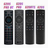 G20 BTS Plus Telecomandă vocală inteligentă 2.4G Wireless Backlit BT5.0 Air Mouse Giroscop IR Learning pentru Android TV Box G20S PRO