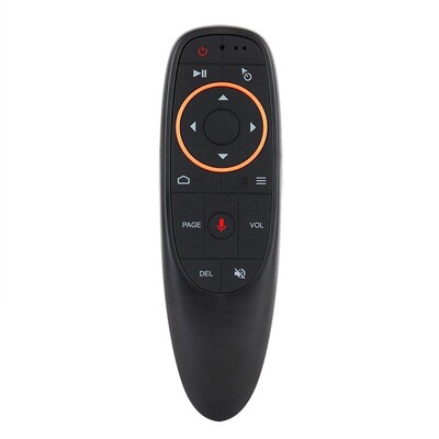 G10S Air Mouse hangos távirányító 2.4G vezeték nélküli giroszkóp IR tanulás H96 MAX X88 PRO Android TV Box HK1 készülékhez