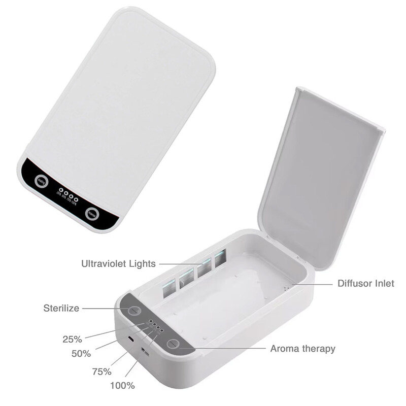 Multifunktsionaalne UV-steriliseerimiskarp One Touch desinfitseerimiseks Smart Nail Maniküür Meigitööriistad/Microblading Lisatarvikud/Ehted Uus