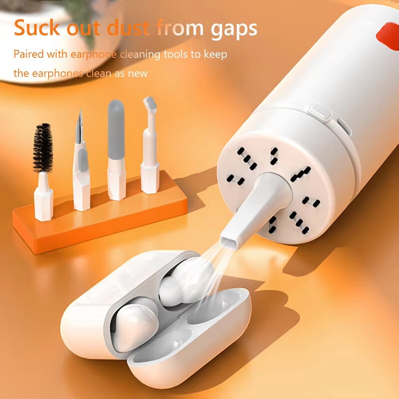 21-ühes puhastuskomplekt Telefon Arvuti Klaviatuur Hari Kõrvaklapid Puhastuspliiats Ekraani puhastuskomplekt AirPodide/IPhone`i/MacBooki/iPadi jaoks