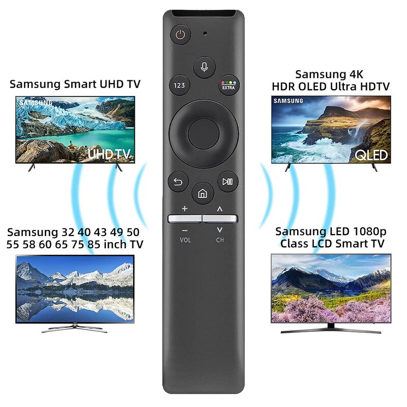 Резервно гласово Bluetooth универсално дистанционно управление за Samsung Smart TV, BN59-01266A BN59-01298C Ultra TV HD UHD QLED TV