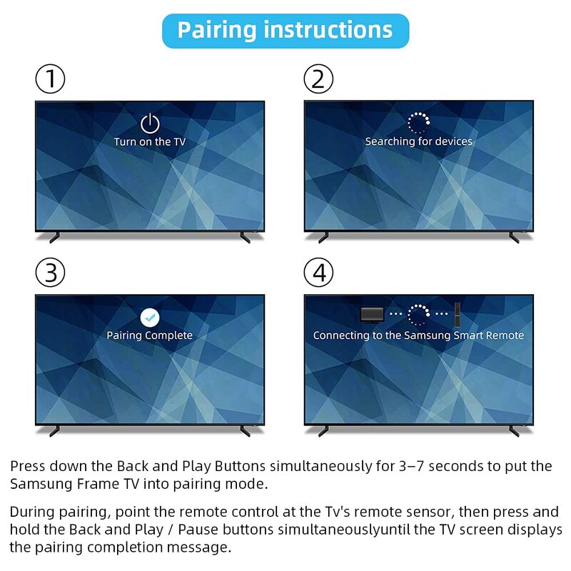 Резервно гласово Bluetooth универсално дистанционно управление за Samsung Smart TV, BN59-01266A BN59-01298C Ultra TV HD UHD QLED TV