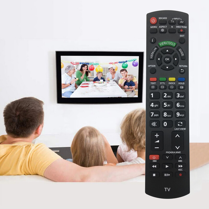 Ново резервно дистанционно управление за телевизор N2QAYB000487 за Panasonic LCD LED плазмени телевизори Viera