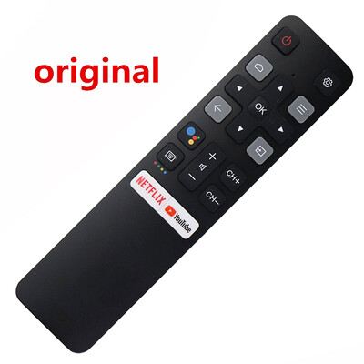 Új eredeti hangos távirányító RC802V FNR1 / RC802V FUR6 TCL Android Smart TV-hez 49P30FS 65P8S 55C715 49S6800 43P615