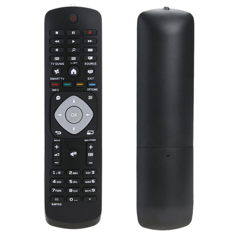 Zamjena pametnog univerzalnog daljinskog upravljača za Philips 3D HDTV LCD LED TV, zamjenski dijelovi TV kontrolera na baterije