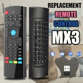 Air Mouse bežična mini tipkovnica Daljinski upravljač MX3 2.4GHz IR daljinski upravljač za učenje za PC Android TV Box Smart TV
