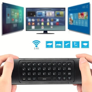 Air Mouse Wireless Mini Keyboard Remote Control MX3 2,4GHz IR Learning Remote Control για υπολογιστή Android TV Box Smart TV