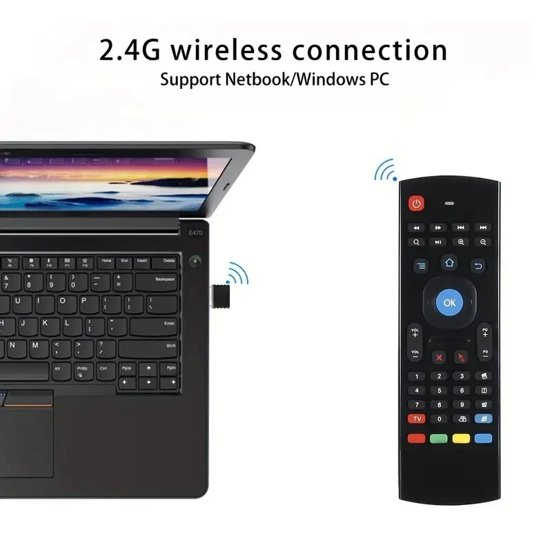 Air Mouse bežična mini tipkovnica Daljinski upravljač MX3 2.4GHz IR daljinski upravljač za učenje za PC Android TV Box Smart TV
