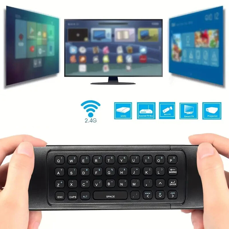 Air Mouse bežična mini tipkovnica Daljinski upravljač MX3 2.4GHz IR daljinski upravljač za učenje za PC Android TV Box Smart TV
