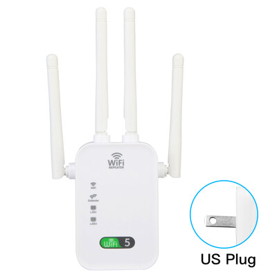 1200Mbps belaidis WiFi kartotuvas 2.4G/5G dviejų juostų signalo plėstuvas stiprintuvas WiFi 5 stiprintuvas tinklo ilgo nuotolio signalo WiFi maršrutizatorius