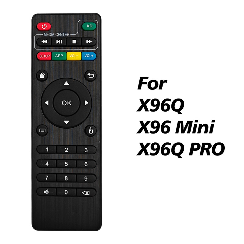 Univerzalni zamjenski daljinski upravljač za X96 X96mini X96W Android TV Box IR kontroler za Set Top Box X96Q s KD funkcijom