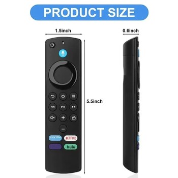 L5B83G Fire TV Τηλεχειριστήριο αντικατάστασης φωνής Bluetooth για Amazon (3rd Gen) Fire Stick TV για Amazon Fire TV