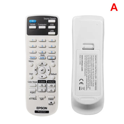 1бр Универсално дистанционно управление за проектор Подмяна за Epson CB-S03 S03+ W03 X03 W15 X17 X18