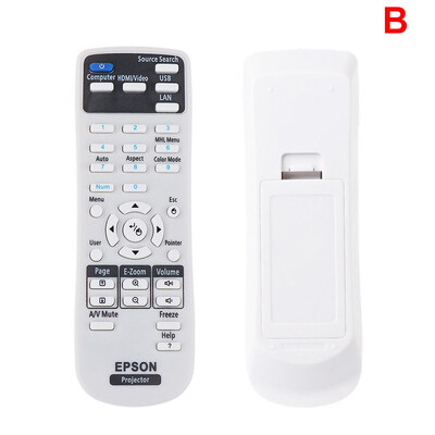 1бр Универсално дистанционно управление за проектор Подмяна за Epson CB-S03 S03+ W03 X03 W15 X17 X18
