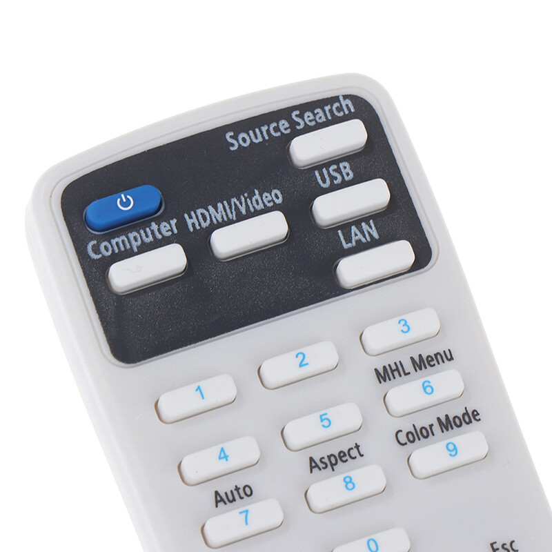 1бр Универсално дистанционно управление за проектор Подмяна за Epson CB-S03 S03+ W03 X03 W15 X17 X18