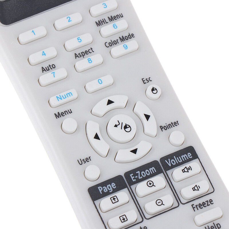 1бр Универсално дистанционно управление за проектор Подмяна за Epson CB-S03 S03+ W03 X03 W15 X17 X18