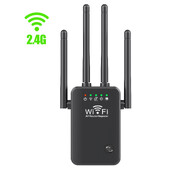 2.4Ghz belaidis WiFi kartotuvas 300Mbps maršrutizatorius Wifi Booster 2.4G Wifi ilgo nuotolio plėstuvas 5G Wi-Fi signalo stiprintuvo kartotuvas