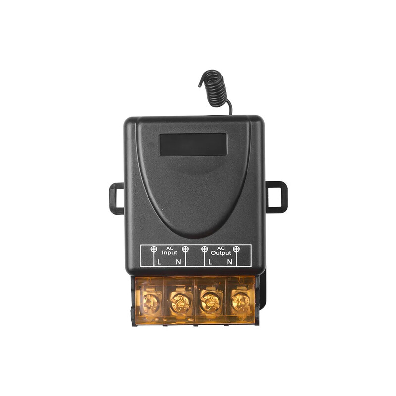 433Mhz prekidač za daljinsko upravljanje AC220V 30A Hign Power On off Predajnik daljinskog upravljača za motor vodene pumpe LED/električni uređaj