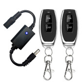 DC 3,7 V 5 V 9 V 12 V bevielis RF nuotolinio valdymo jungiklis Relės tvarkyklės maitinimas ĮJUNGTAS IŠJUNGTAS LED šviesos juostos skaitymo lempos mikrojungiklis