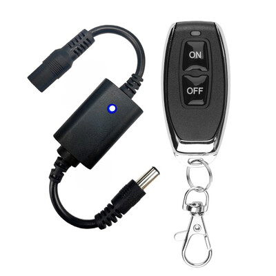 DC 3,7 V 5 V 9 V 12 V bevielis RF nuotolinio valdymo jungiklis Relės tvarkyklės maitinimas ĮJUNGTAS IŠJUNGTAS LED šviesos juostos skaitymo lempos mikrojungiklis