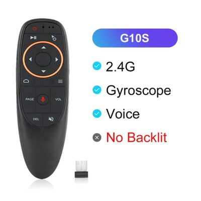 2,4 g belaidė mini Air Fly pelė išmanusis balso nuotolinio valdymo pultas G10 G10s Pro giroskopas Ir mokymosi suderinamas su Android PC TV priedėliu