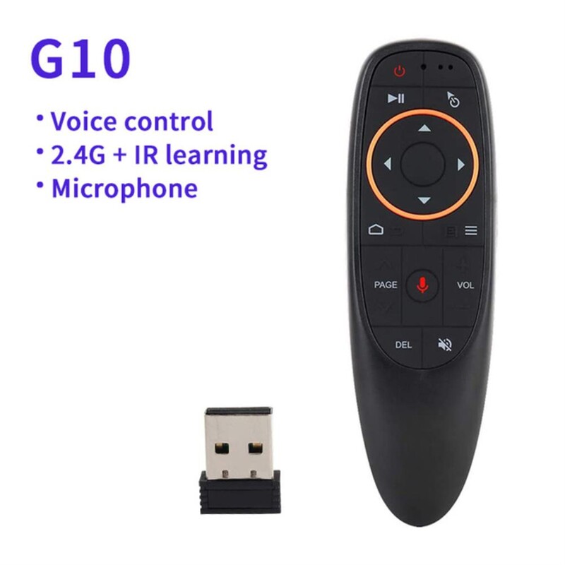 2,4 g belaidė mini Air Fly pelė išmanusis balso nuotolinio valdymo pultas G10 G10s Pro giroskopas Ir mokymosi suderinamas su Android PC TV priedėliu