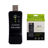 300Mbps belaidžio tinklo maršruto parinktuvas Universalus USB A TV WiFi rakto adapteris CardRJ45 WPS Wifi kartotuvas, skirtas Samsung LG Xiaomi Smart TV