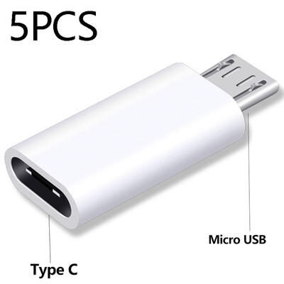 USB tip C u mikro USB Android adapterski konektor za telefon i tablet Mikro USB muški u ženski konverter tipa C za Xiaomi Huawei