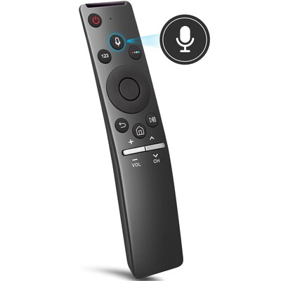 Universāla balss tālvadības pults nomaiņa Samsung viedtelevizoram BN59-01312A/BN59-01266A ar Netflix Prime Hulu īsinājumtaustiņiem