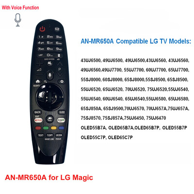 Naujas „Voice Magic TV“ nuotolinio valdymo pultas AN-MR18BA AN-MR19BA MR20GA AN-MR600 AN-MR650A Tinka L Smart TV Balso magijos nuotolinio valdymo centrui