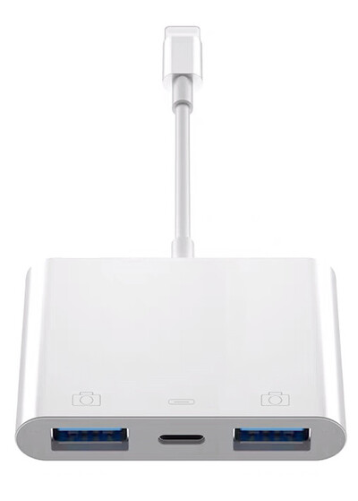 Lightning към USB OTG конвертор адаптер за IPhone мишка клавиатура зареждане U диск камера четец на данни конвертор на данни Iphone Otg