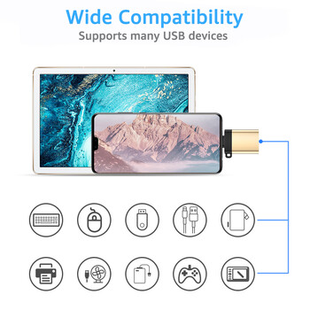 Προσαρμογέας Micro USB 3.0 OTG για τηλέφωνο Samsung Tablet Android Υποδοχή Micro USB για Xiaomi Redmi Huawei OTG Micro USB Converter